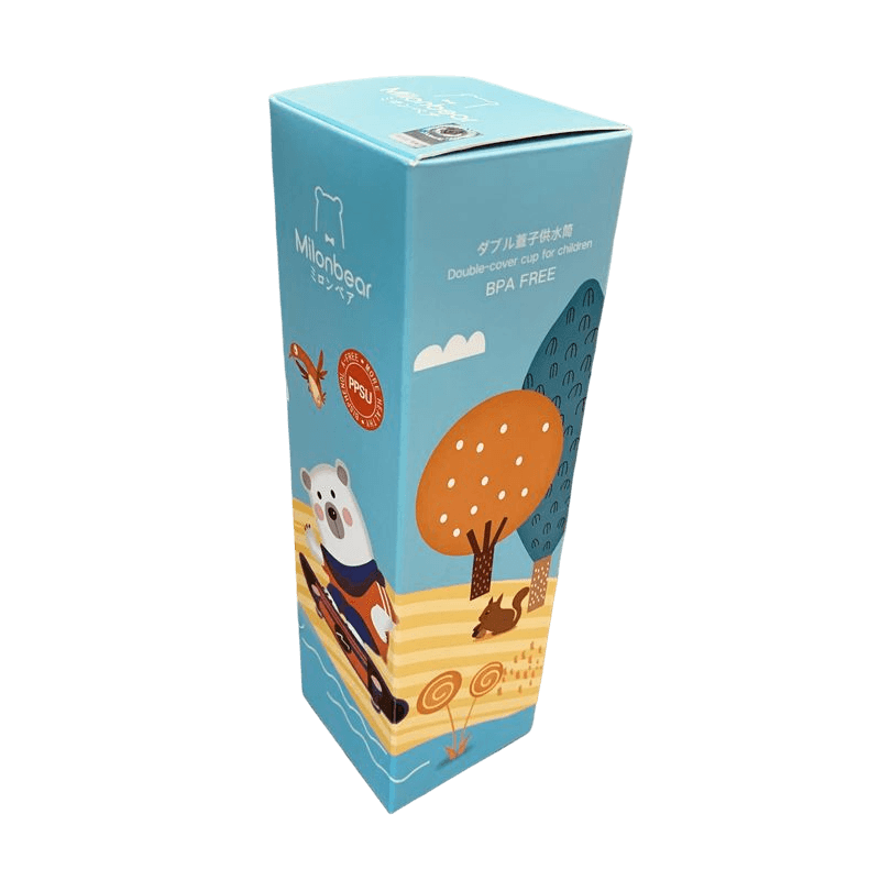 Design personalizado para garrafas de óleo essencial, papel para embalagens cosméticas, caixas de papel para copos de vidro