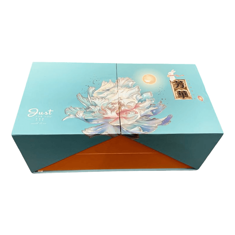 Caixas de embalagem de velas de papelão personalizadas Mooncake Pastry Box Perfume Gift Set Box