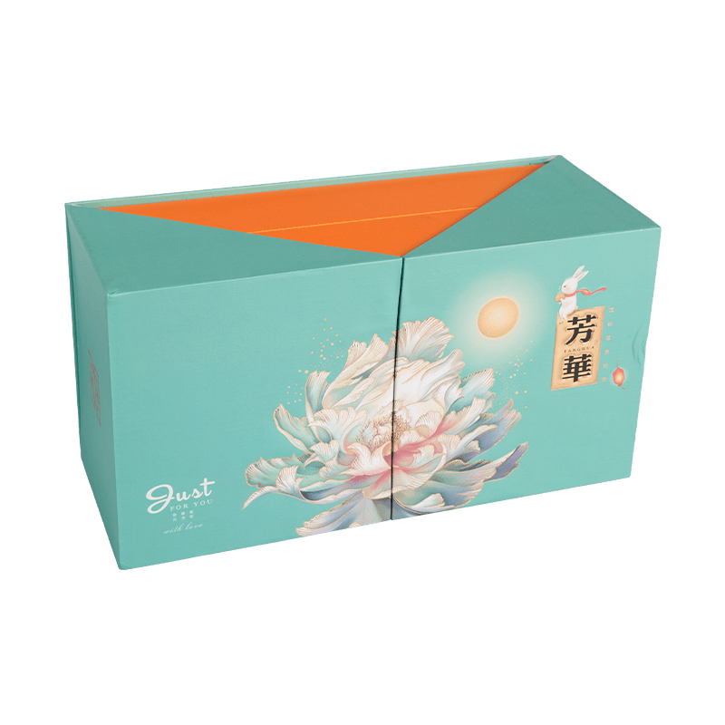 Caixas de embalagem de velas de papelão personalizadas Mooncake Pastry Box Perfume Gift Set Box