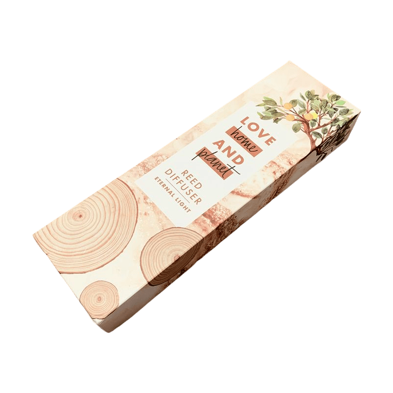 Garrafa de vidro de aromaterapia personalizada, caixa de papel para embalagem de velas, caixas de papelão para perfume cosmético
