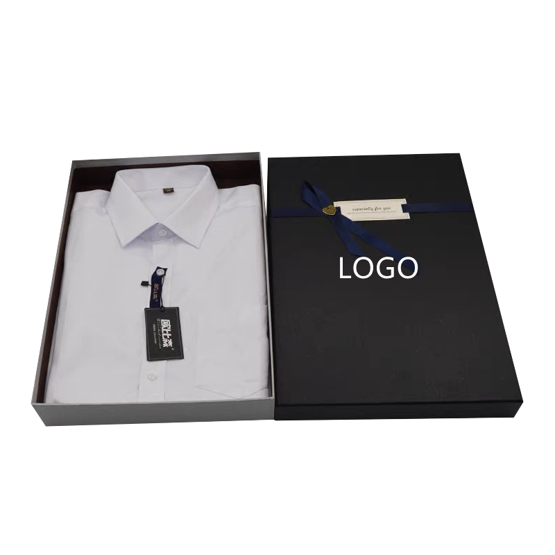 Impressão personalizada preta luxuosa camiseta lenços de seda embalagem de presente caixa de papel rígida para lenço de roupas com logotipo